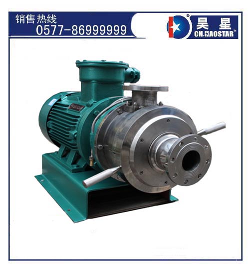 管線(xiàn)式膠體磨(直聯(lián)式研磨粉碎泵)